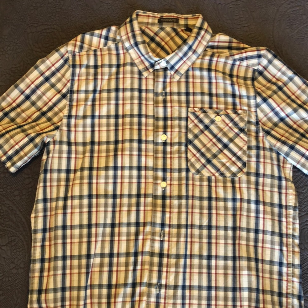 Toad & Co Men’s short sleeved button down